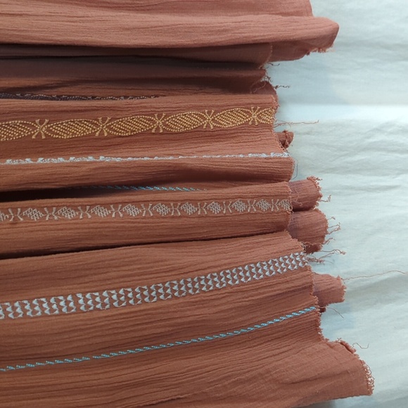 Free People FP One Kantha Embroidered Maxi Skirt - Picture 6 of 12